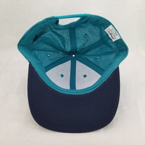 ✅VTG U.S. Filter Snapback Hat Teal Blue Baseball Cap Lite Pro OSFA Industrial - Picture 3 of 7